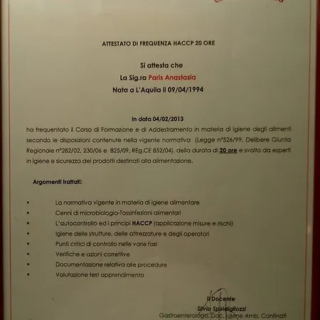 Le Gole Ristorante & 4*